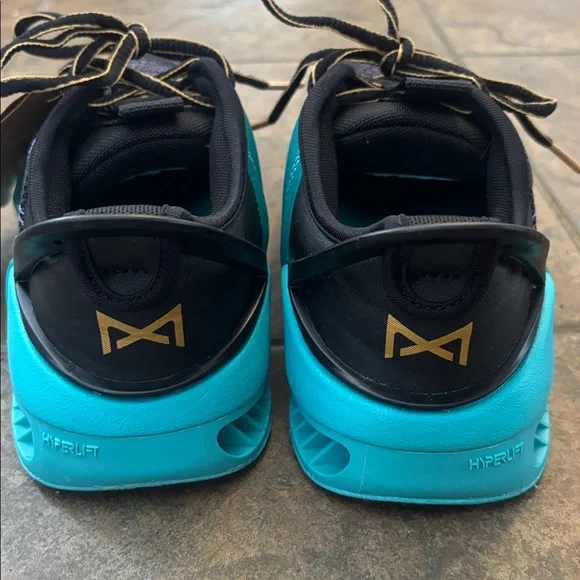 NWT Nike Metcon 9 AMP Shoes in Black Dusty Cactus Psychic Blue 7.5 - Picture 6 of 10